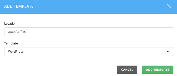 Nginx templates