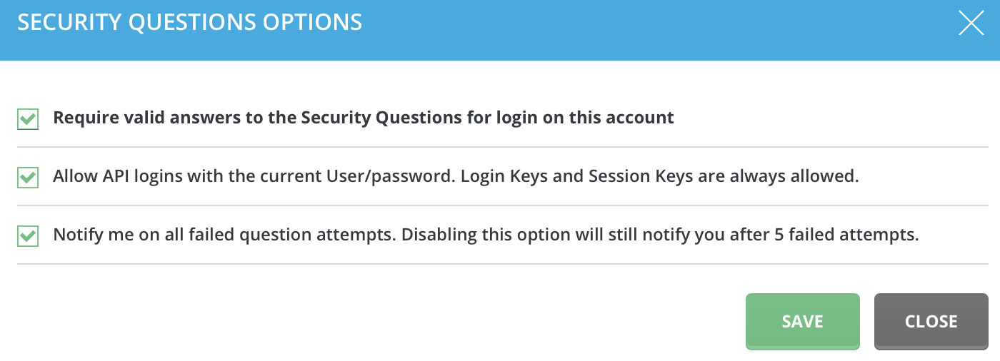 enable system questions